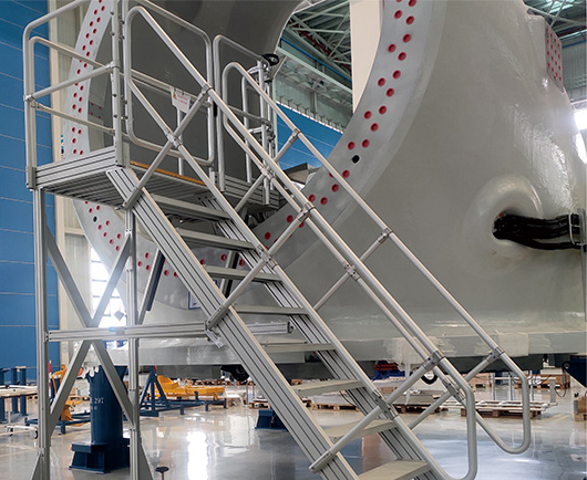 風(fēng)力發(fā)電機(jī)組工作平臺